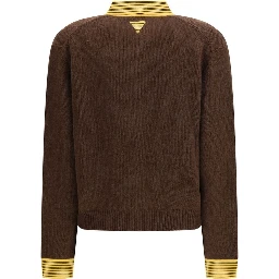 Brown Cashmere Cardigan
