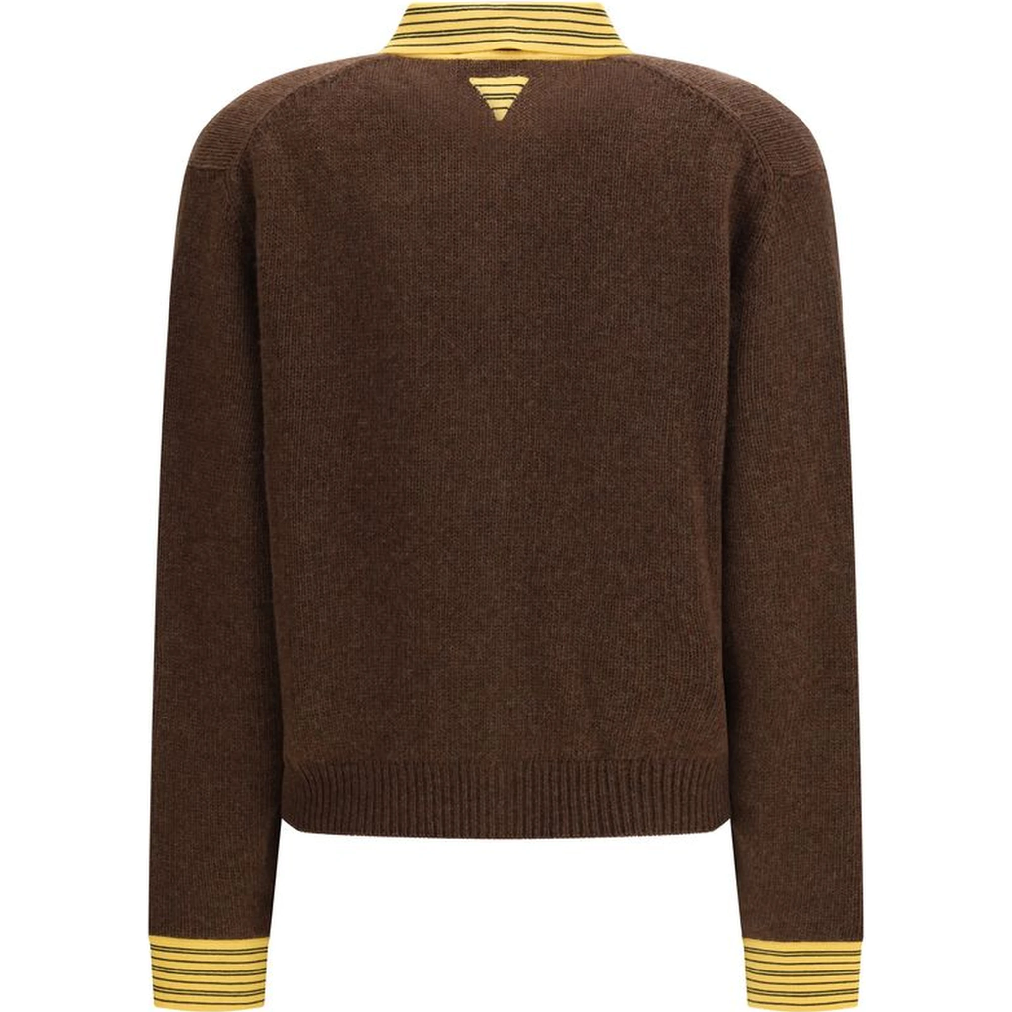 Brown Cashmere Cardigan