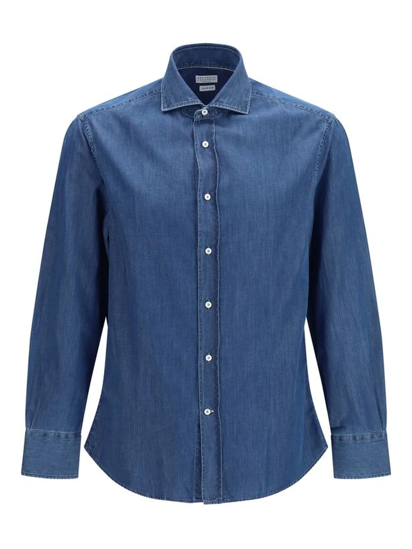 Blue Denim Shirt