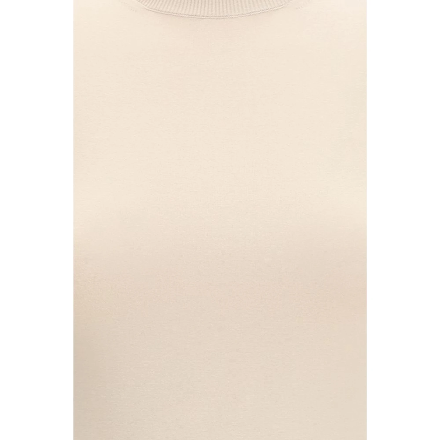 Beige Viscose T-Shirt
