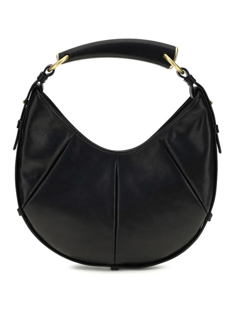 Black Calf Leather Bos Taurus Shoulder Bag