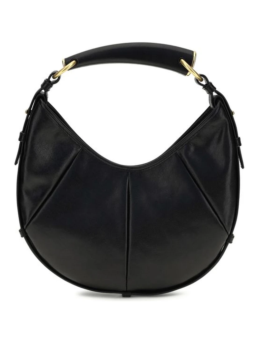 Black Calf Leather Bos Taurus Shoulder Bag