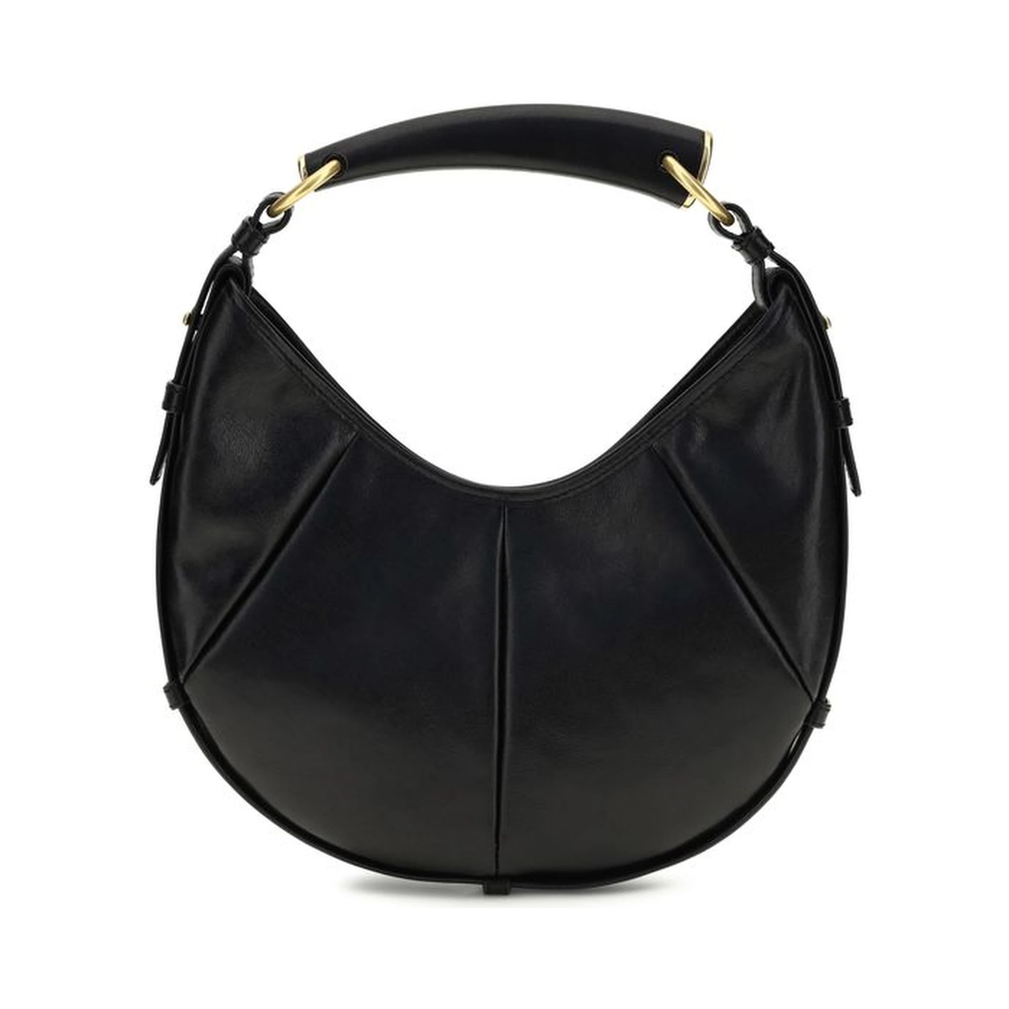 Black Calf Leather Bos Taurus Shoulder Bag