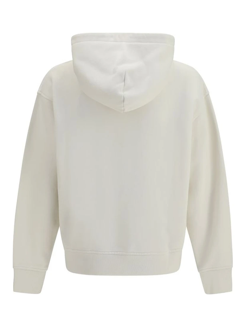 Beige Cotton Sweatshirt