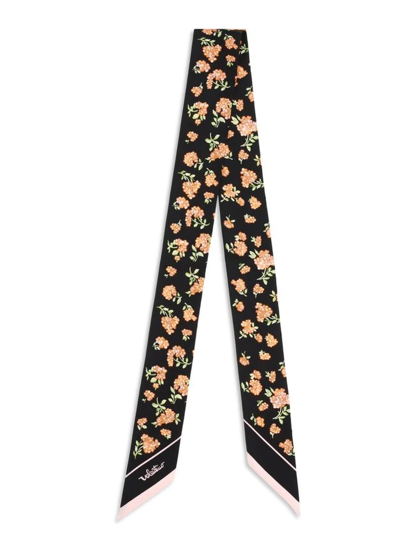 Multicolor Silk Scarf