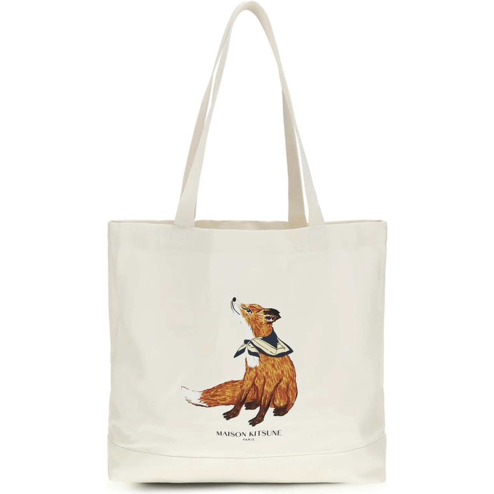 Beige Cotton Handbag