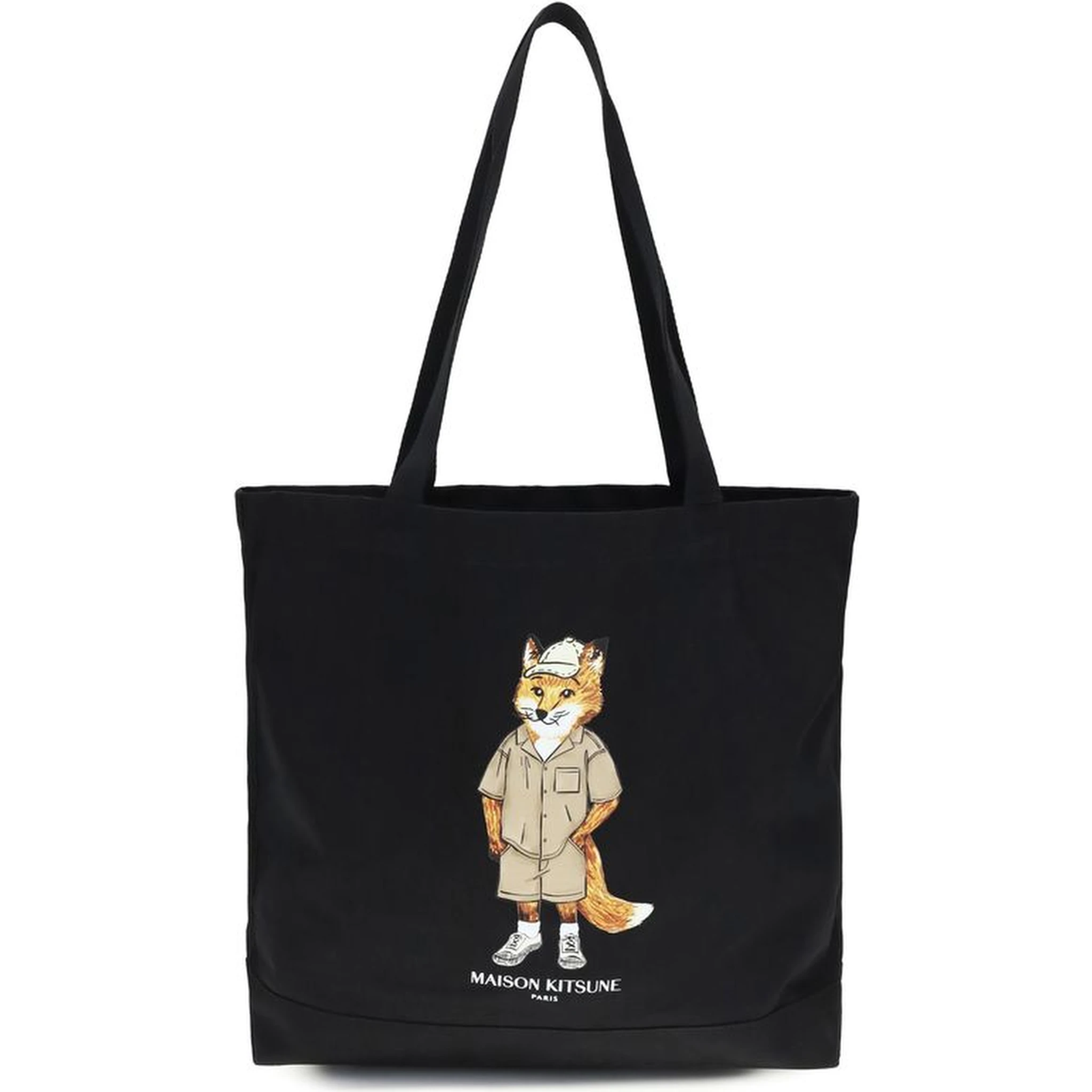 Black Cotton Handbag