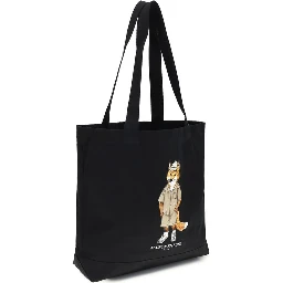 Black Cotton Handbag