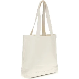 Beige Cotton Handbag