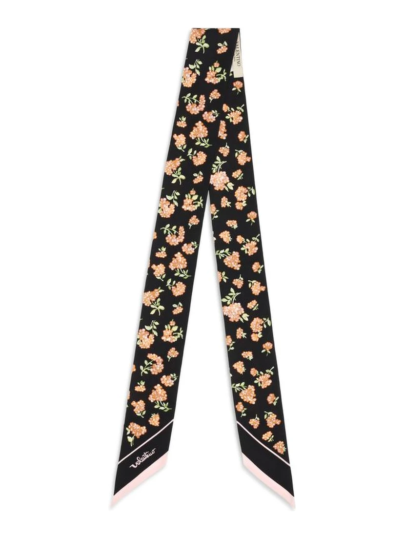 Multicolor Silk Scarf