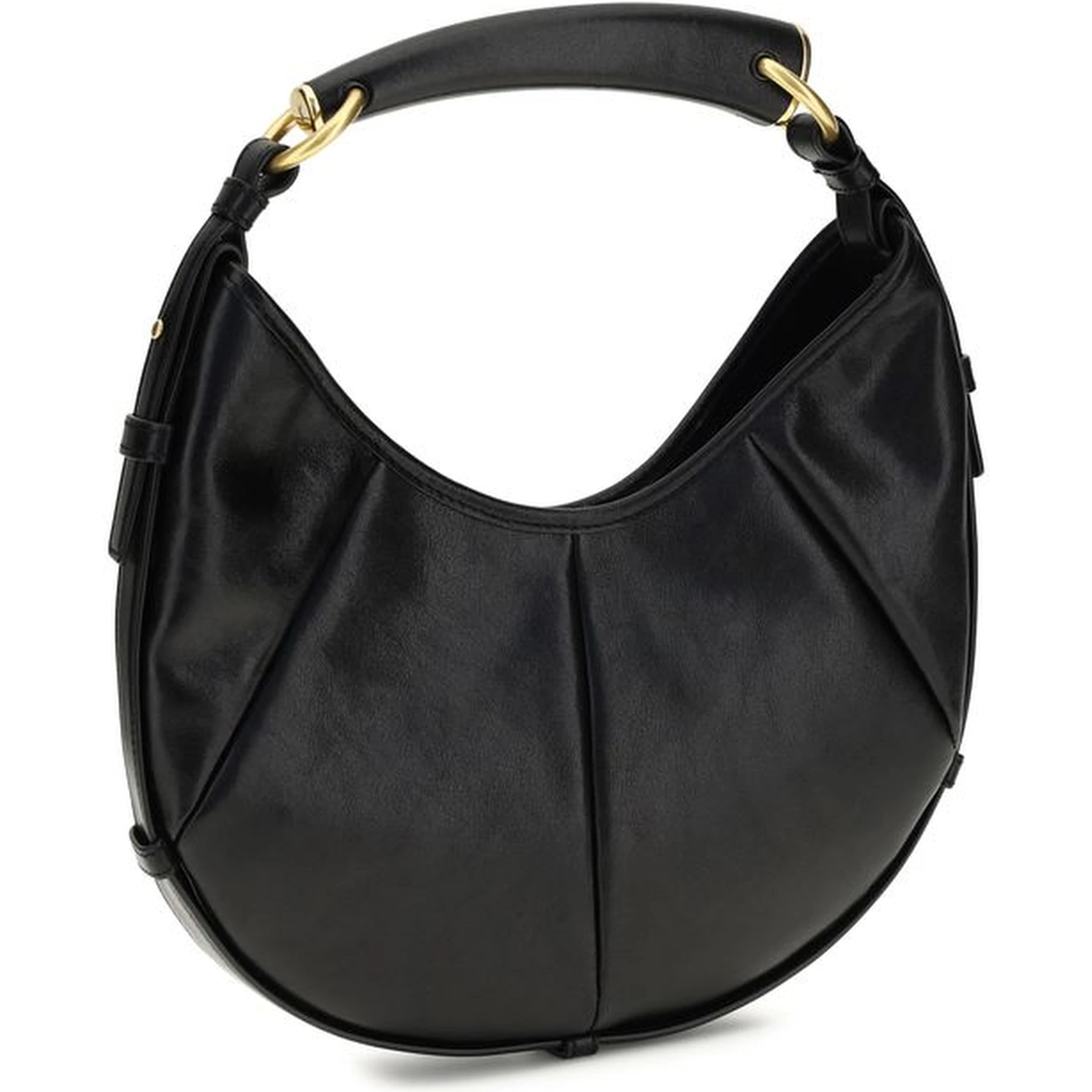 Black Calf Leather Bos Taurus Shoulder Bag