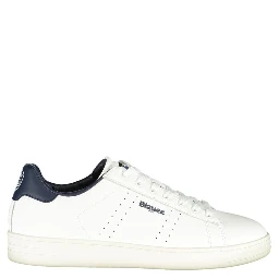 Bianco Polyurethane Men Sneaker