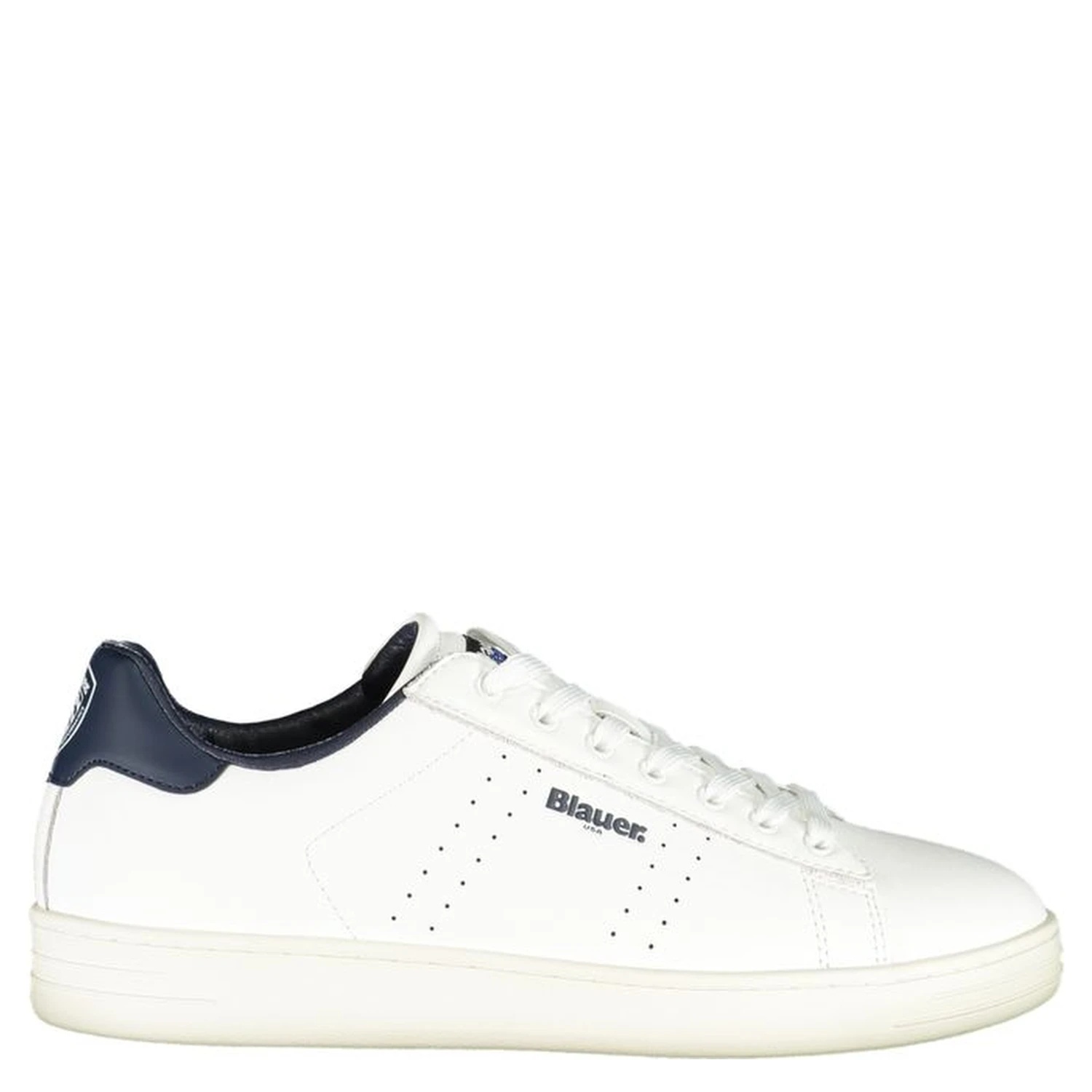 Bianco Polyurethane Men Sneaker