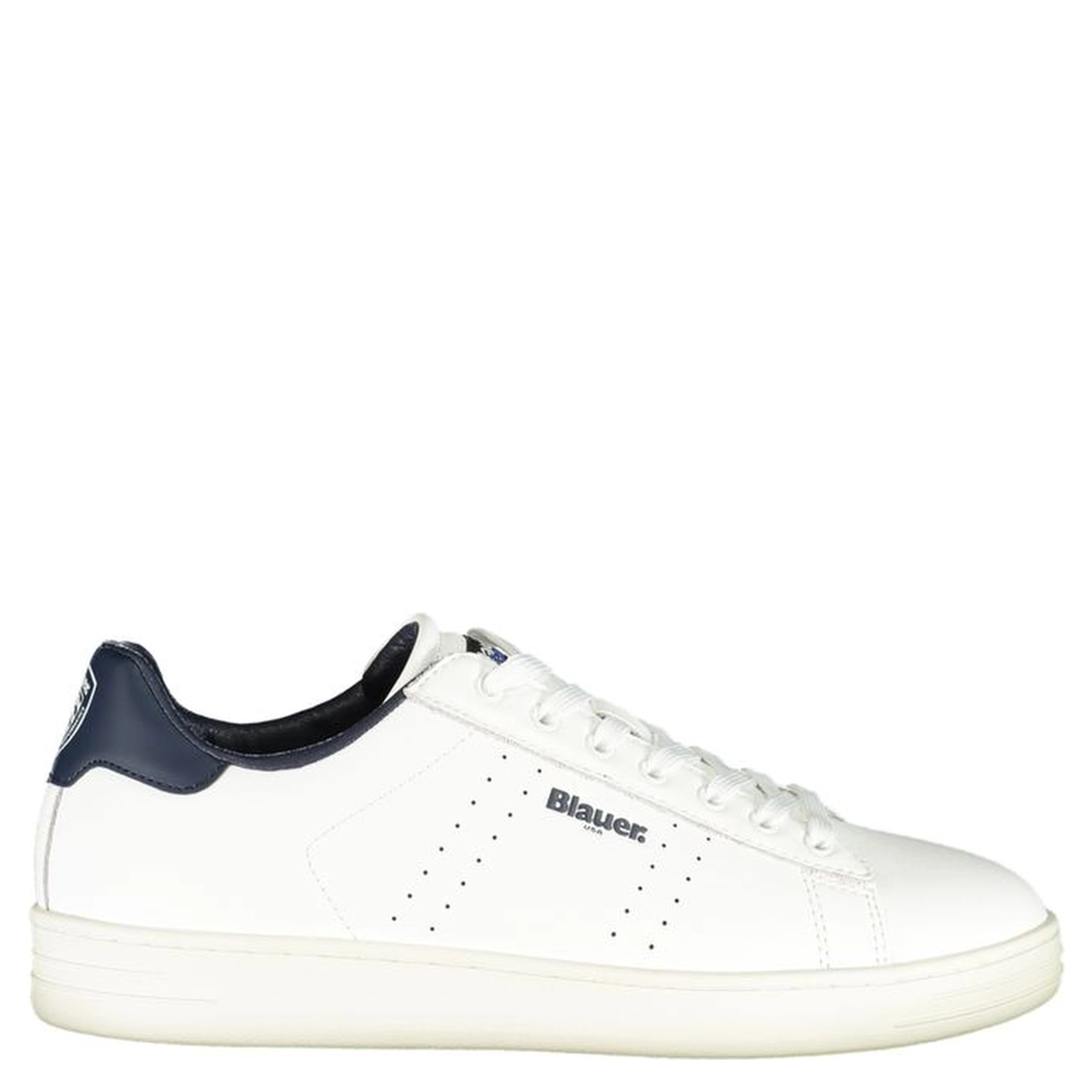 Bianco Polyurethane Men Sneaker