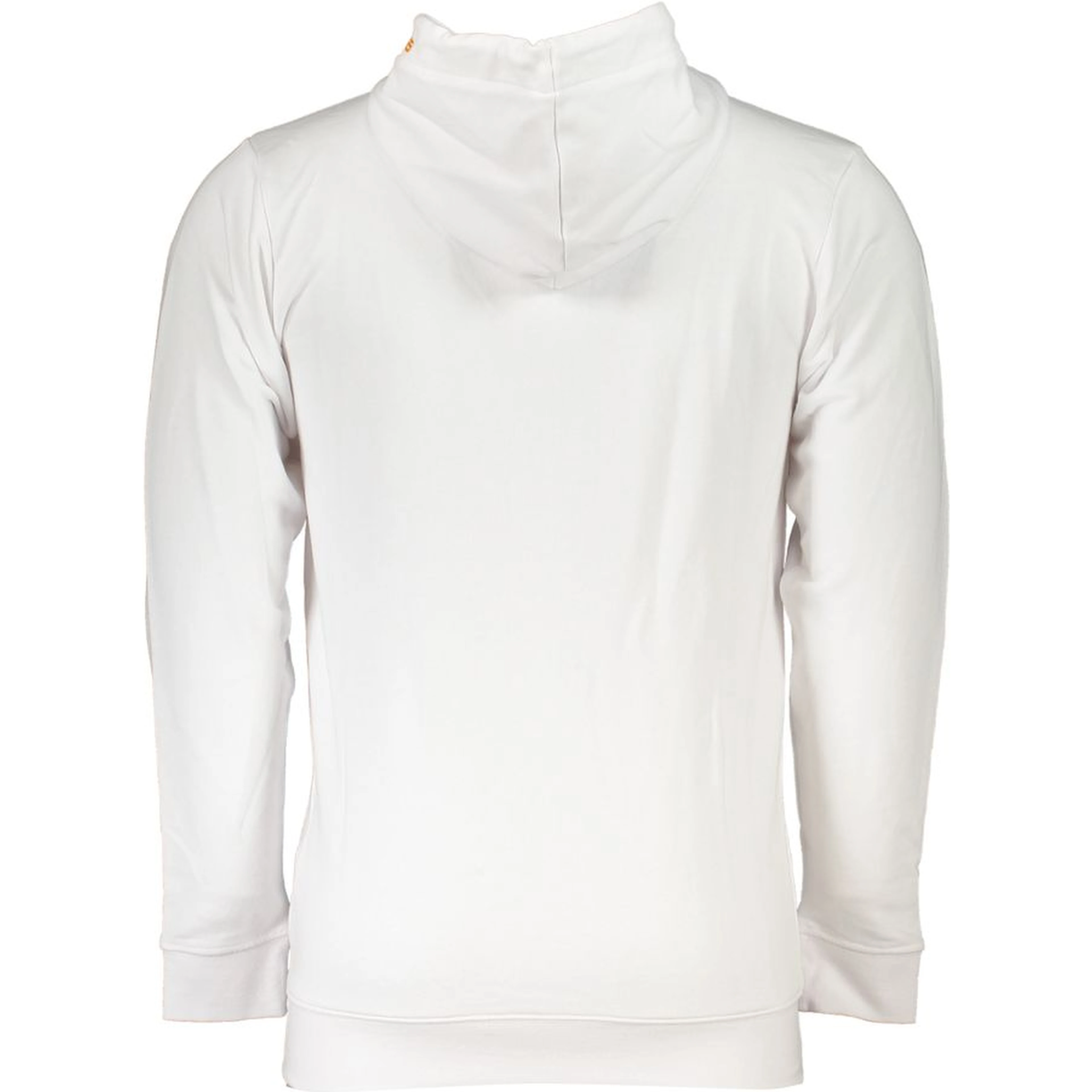 White Cotton Men Sweatshirt