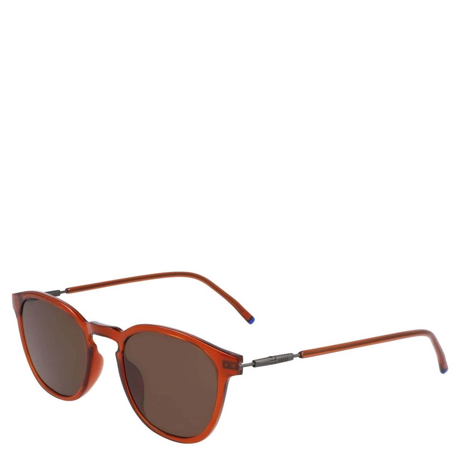 Brown Injected Sunglasses