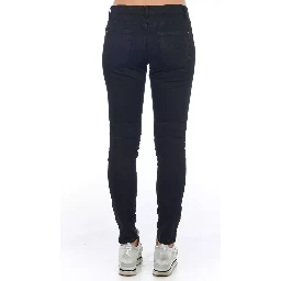 Black Cotton Women Jeans