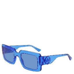 Blue Injected Sunglasses