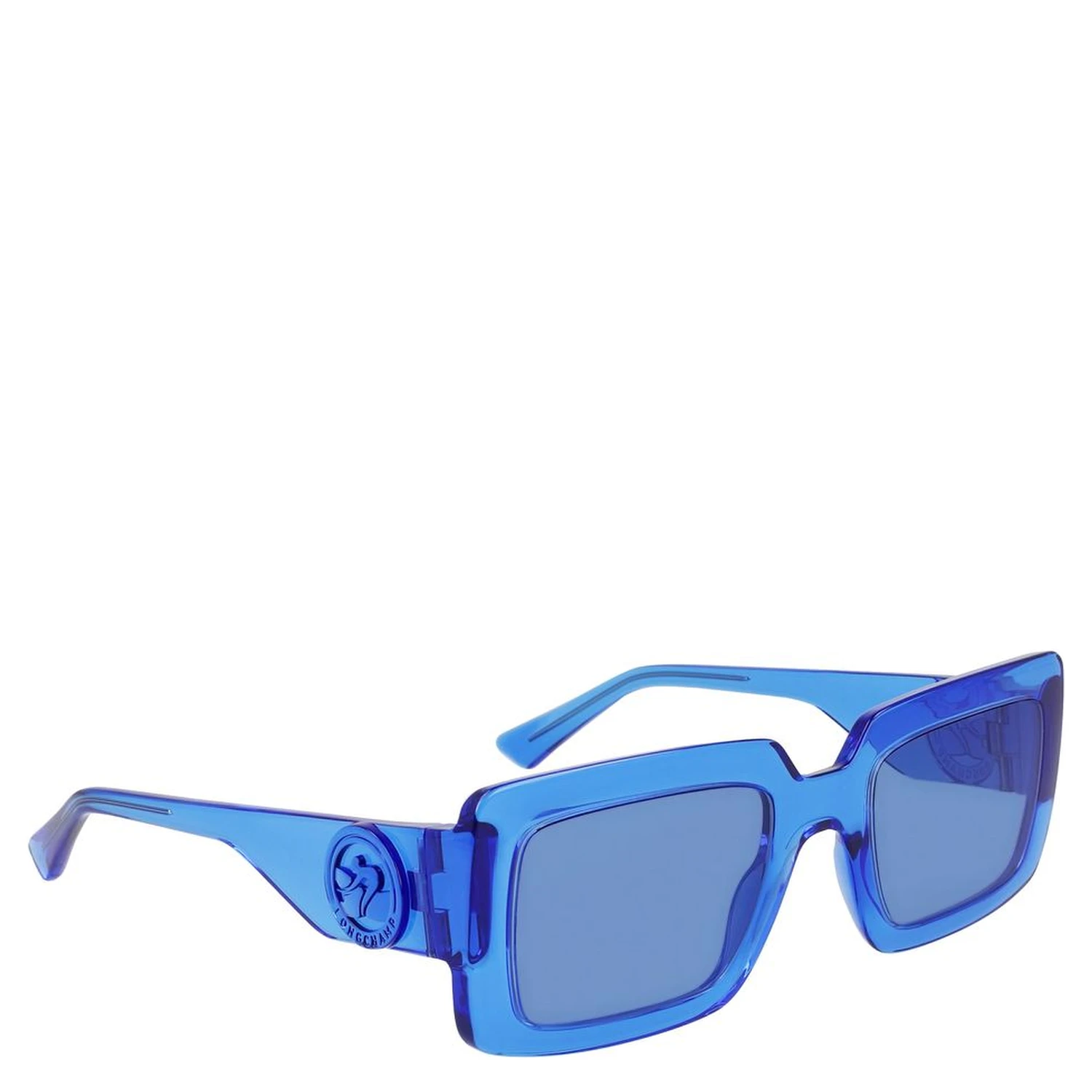 Blue Injected Sunglasses