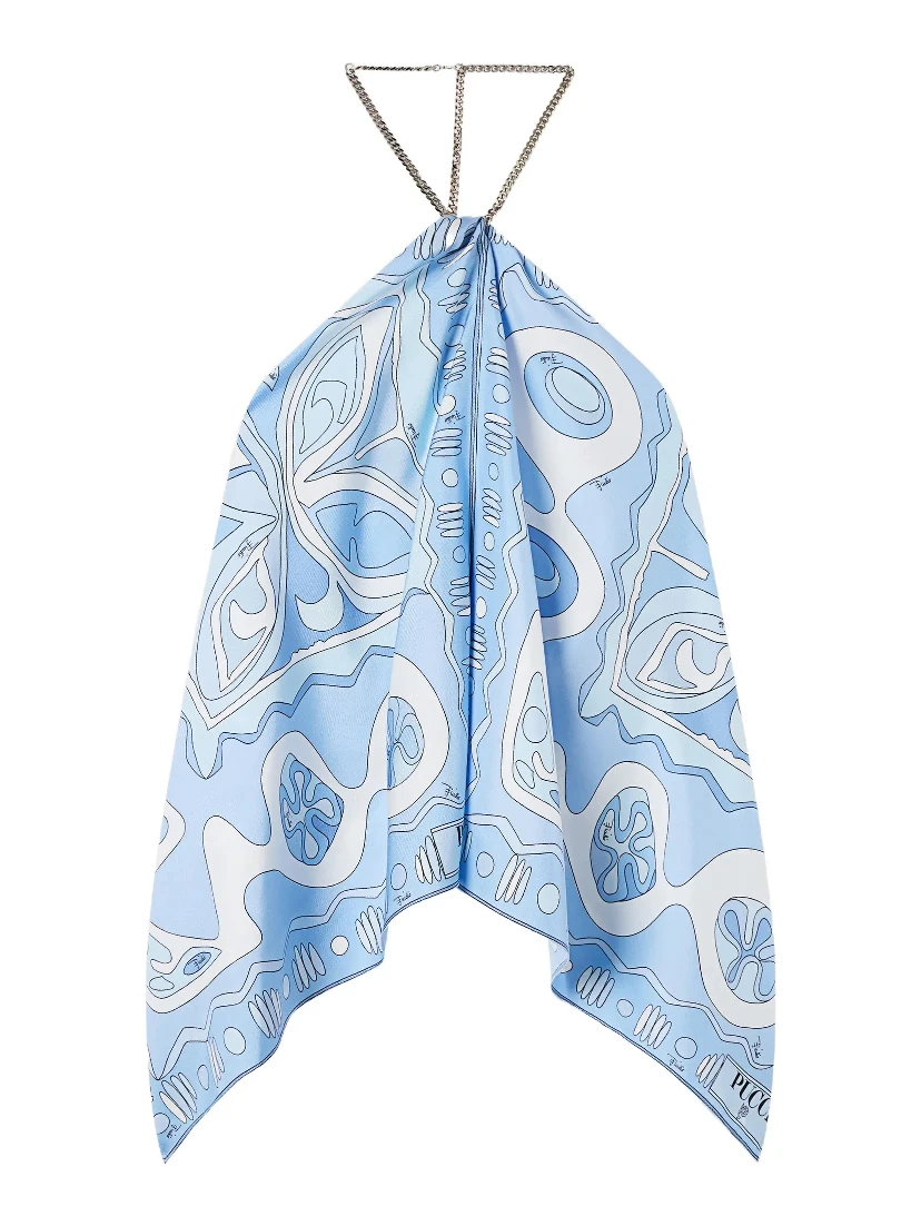 Emilio Pucci Shirts Clear Blue