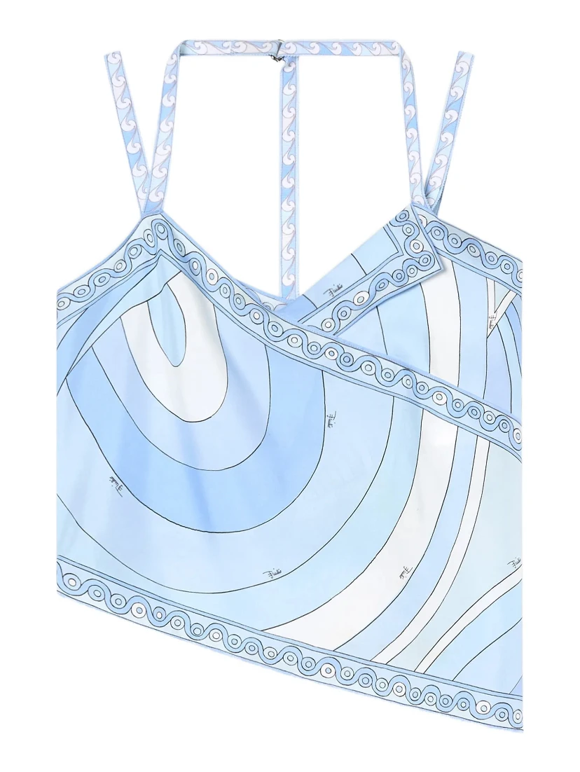 Emilio Pucci Shirts Clear Blue