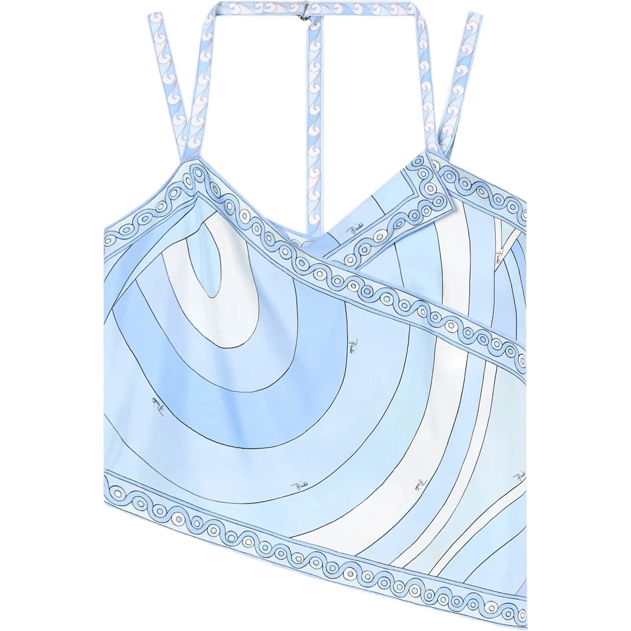 Emilio Pucci Shirts Clear Blue