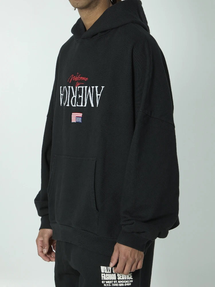 Welcome to America hoodie alternative