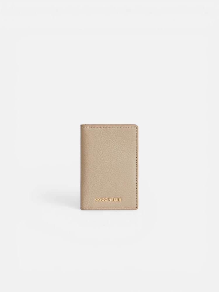 COCCINELLE METALLIC card holder