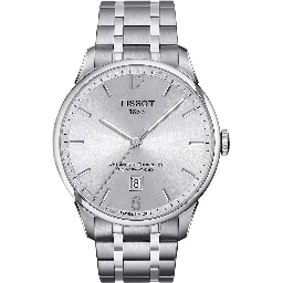 Gray Stainless Steel Dress Watch