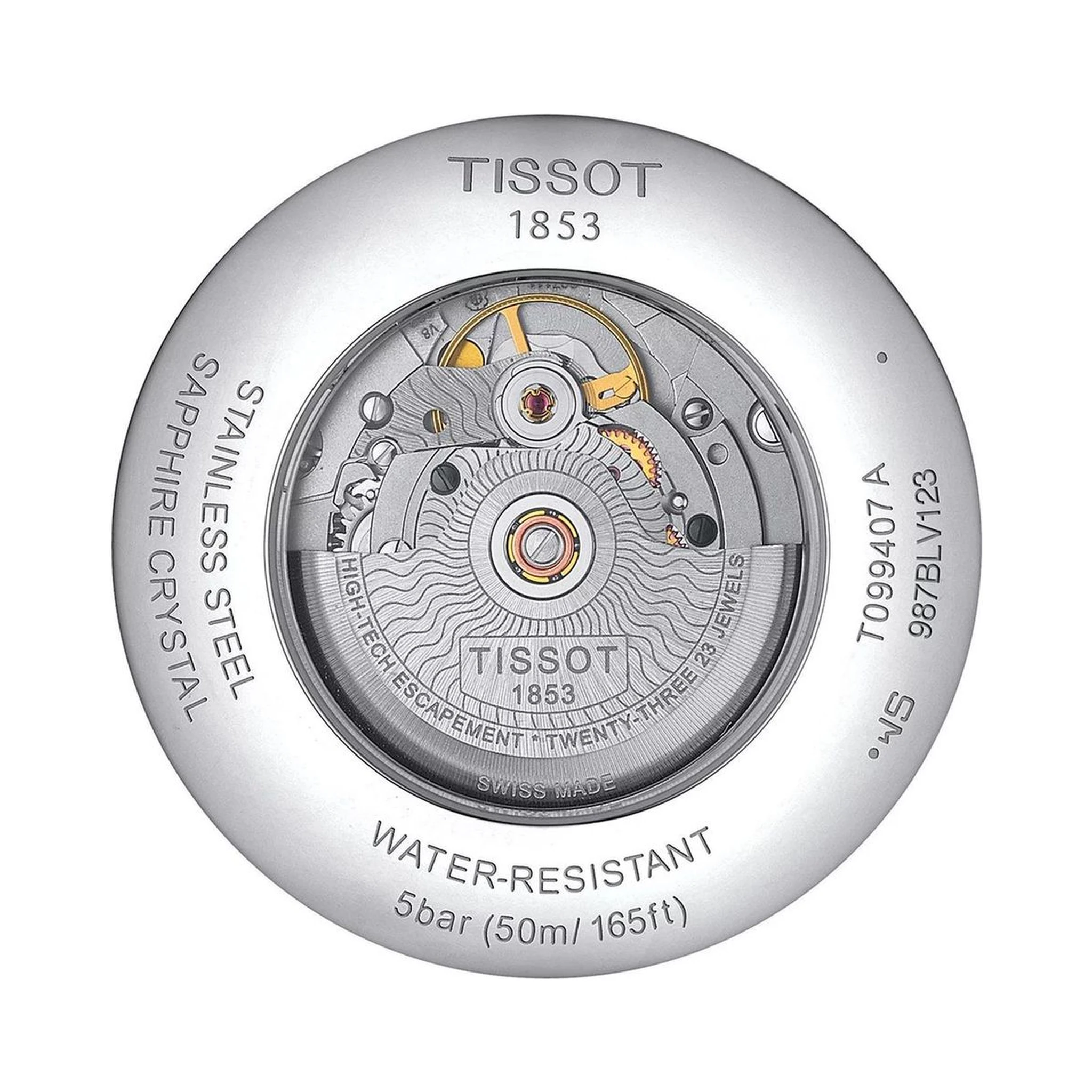 Gray Stainless Steel Dress Watch