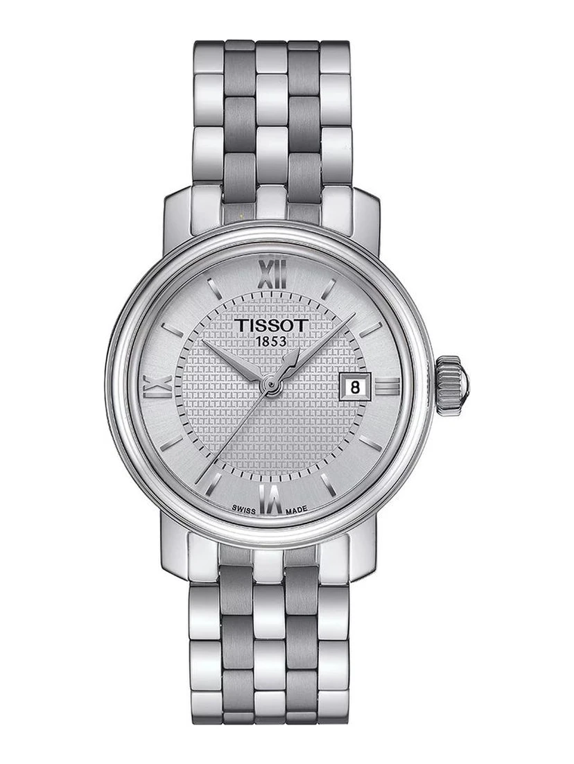 Gray Stainless Steel Dress Watch