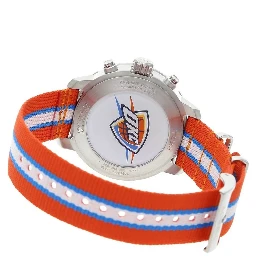 Orange Nylon Sport Watch
