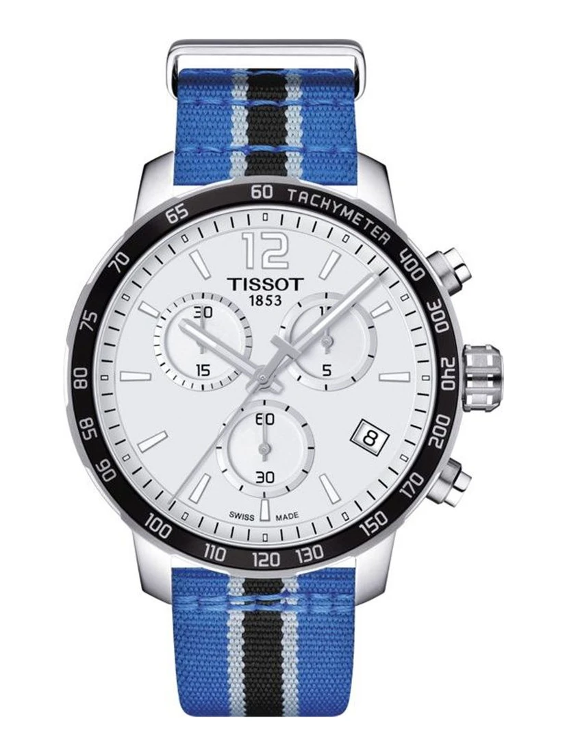 Blue Nylon Sport Watch