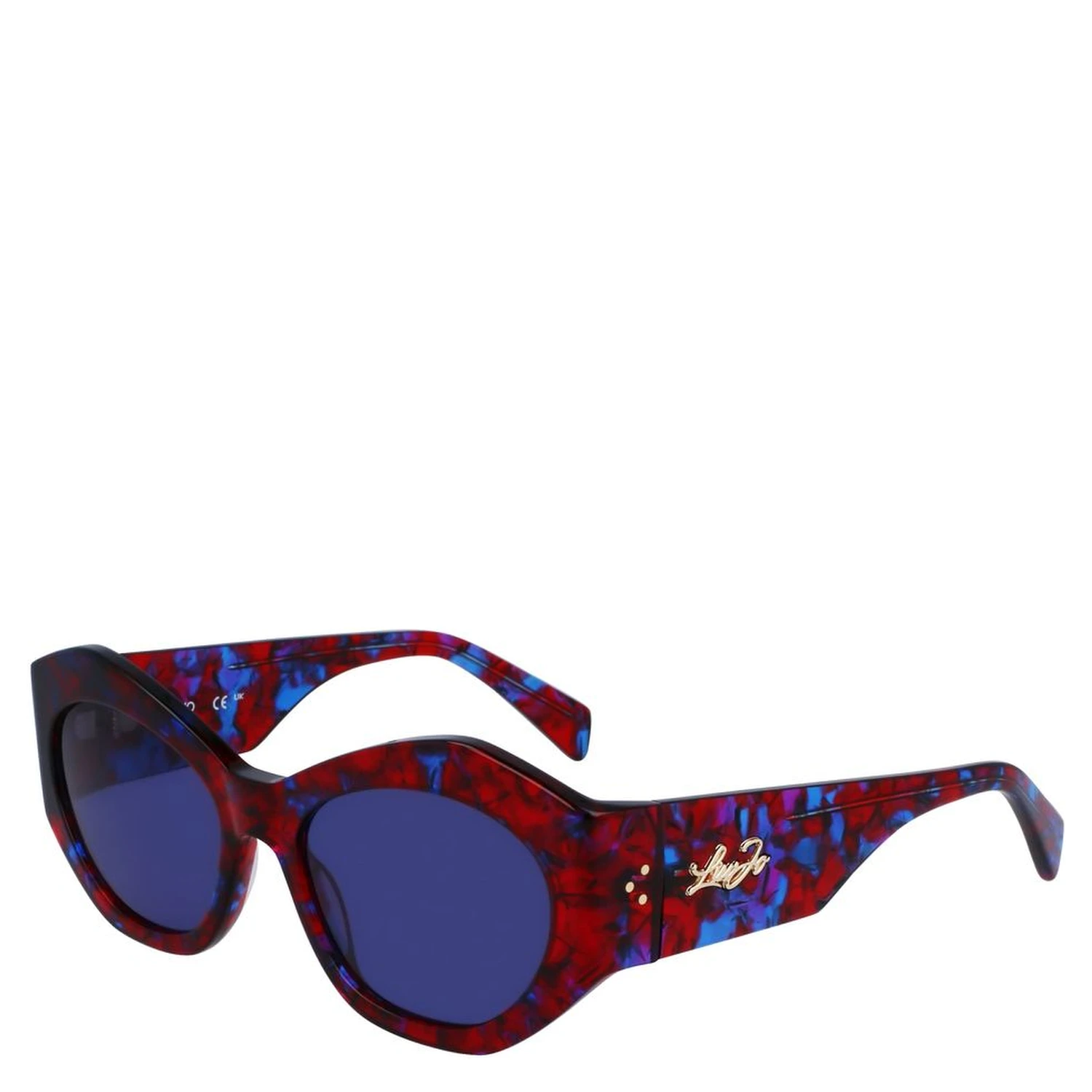 Multicolor Acetate Sunglasses