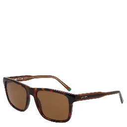 Brown Injected Sunglasses