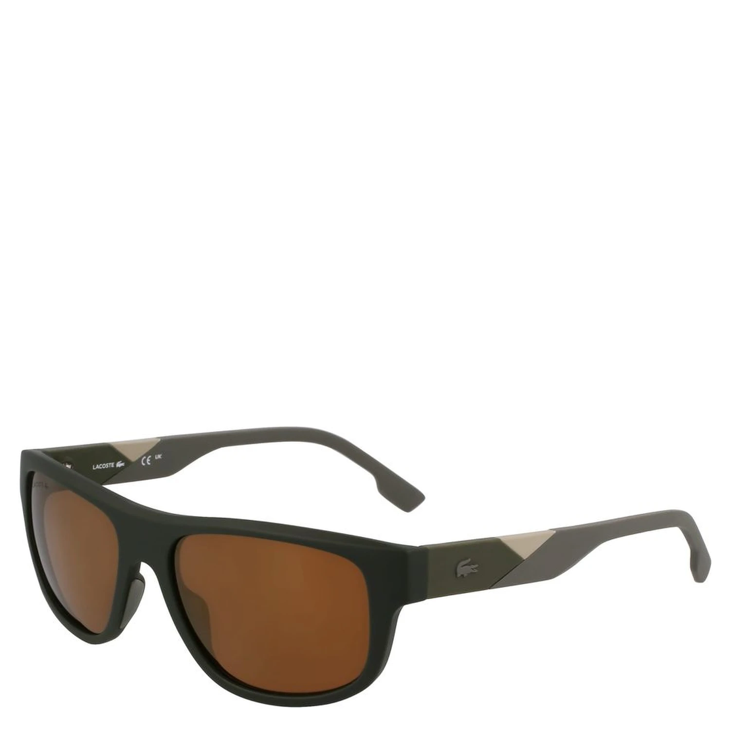 Brown Injected Sunglasses