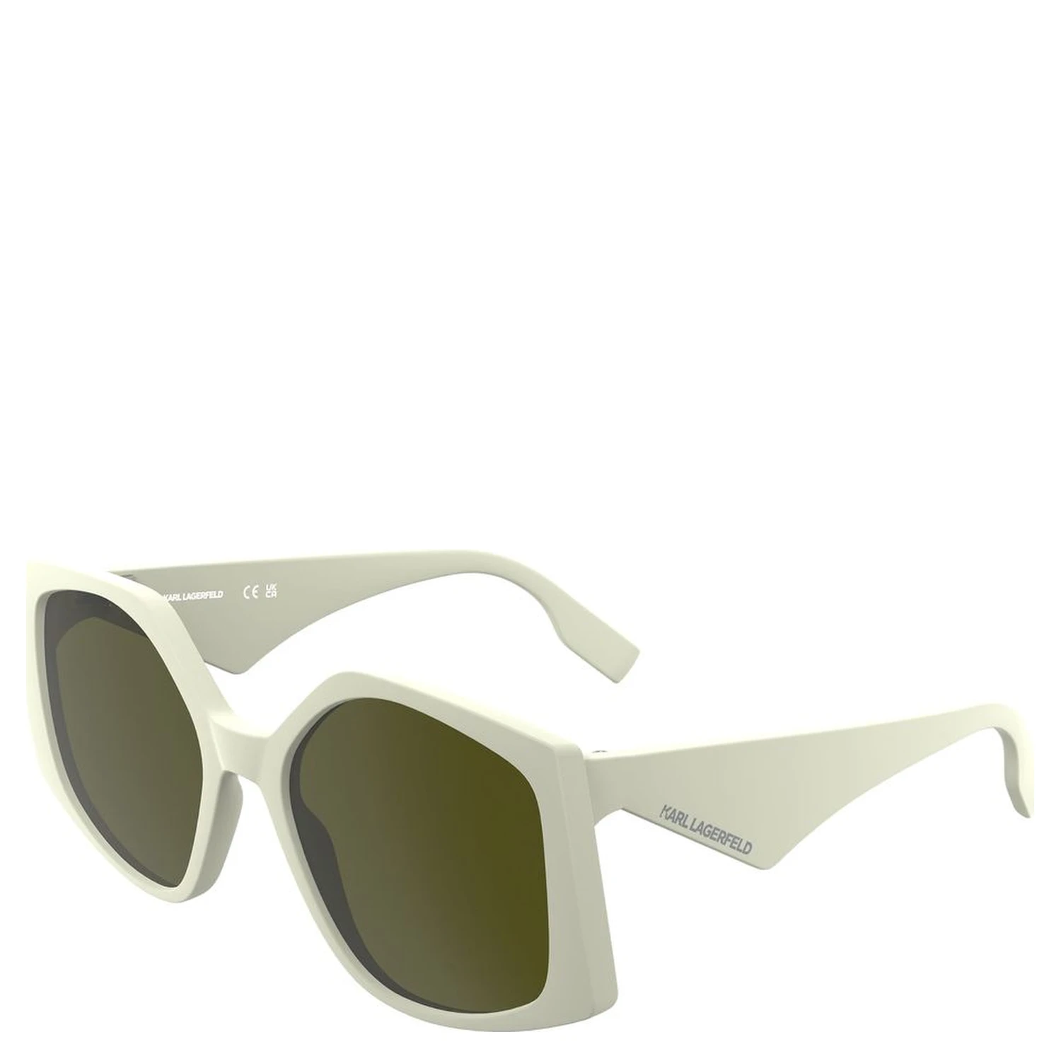 White Injected Sunglasses