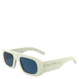 White Injected Sunglasses