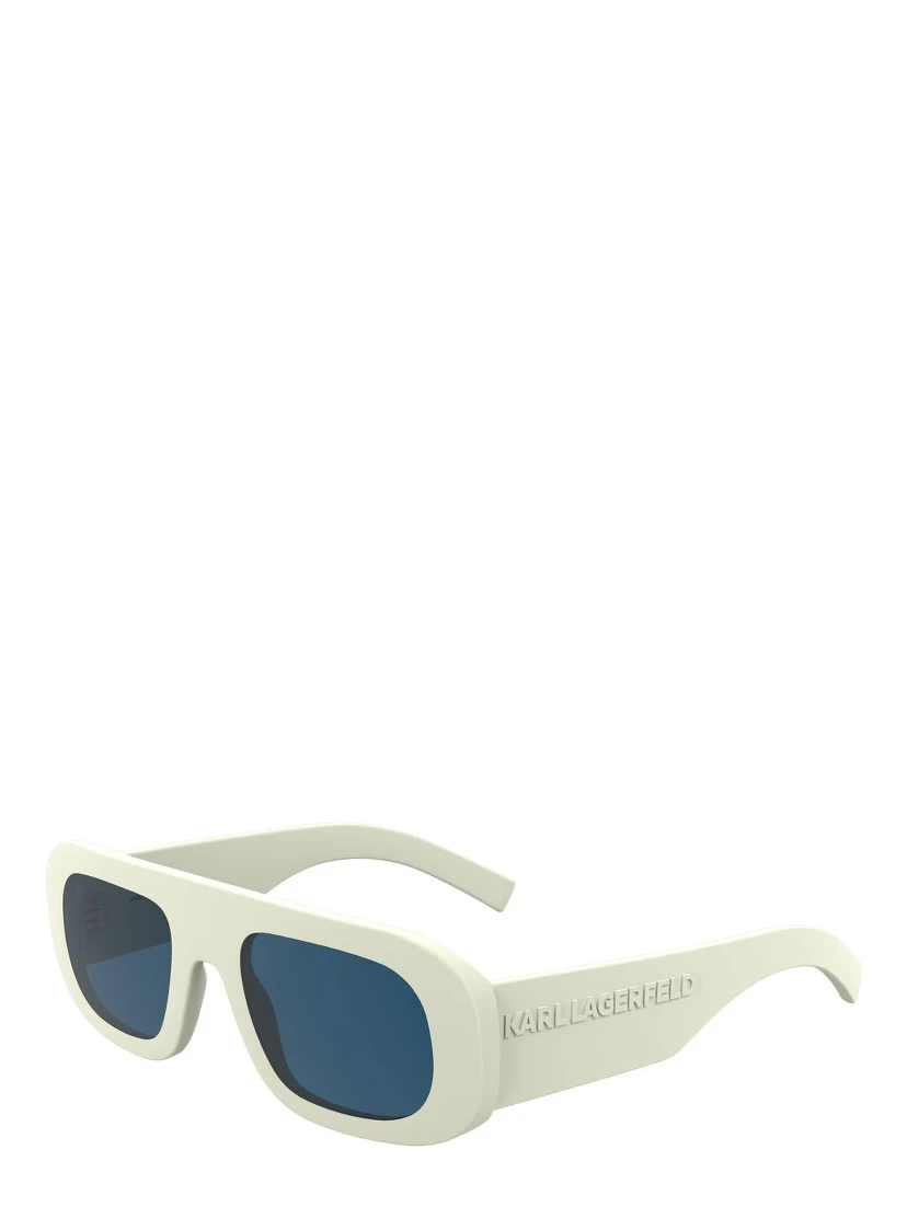 White Injected Sunglasses