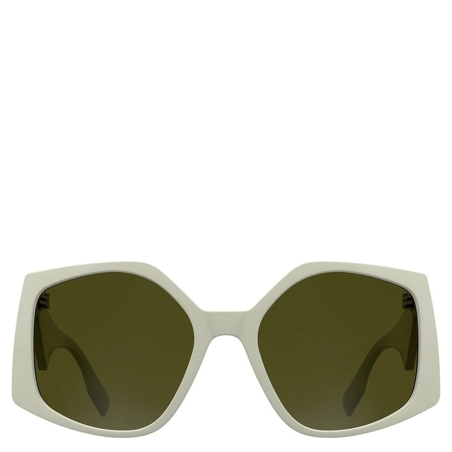 White Injected Sunglasses