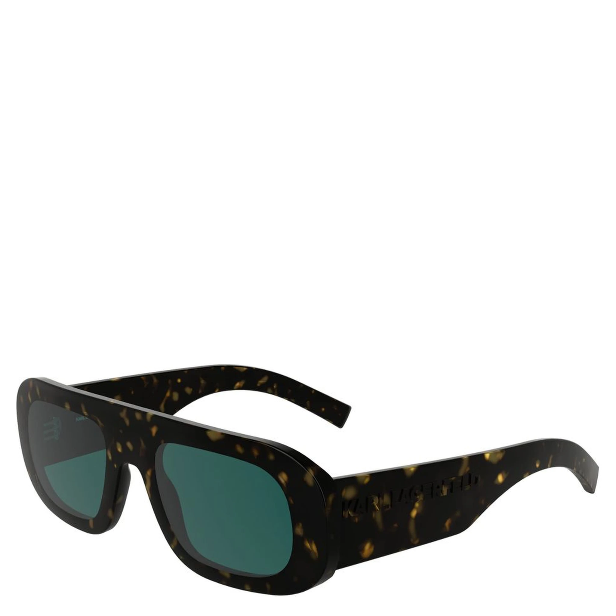 Brown Injected Sunglasses