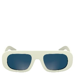 White Injected Sunglasses