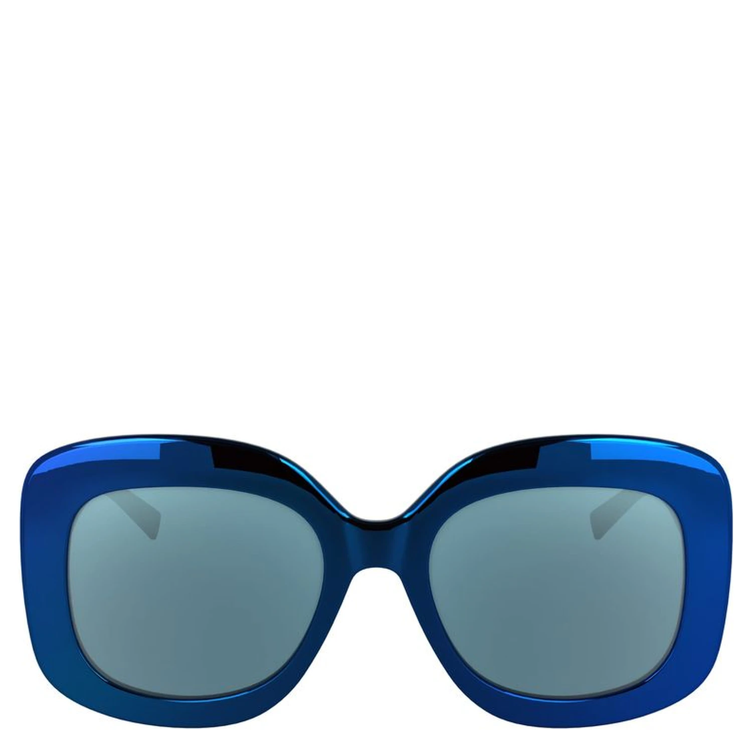 Blue Injected Sunglasses