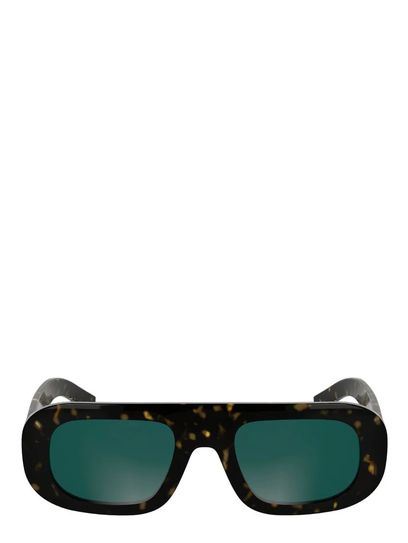 Brown Injected Sunglasses