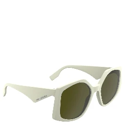 White Injected Sunglasses