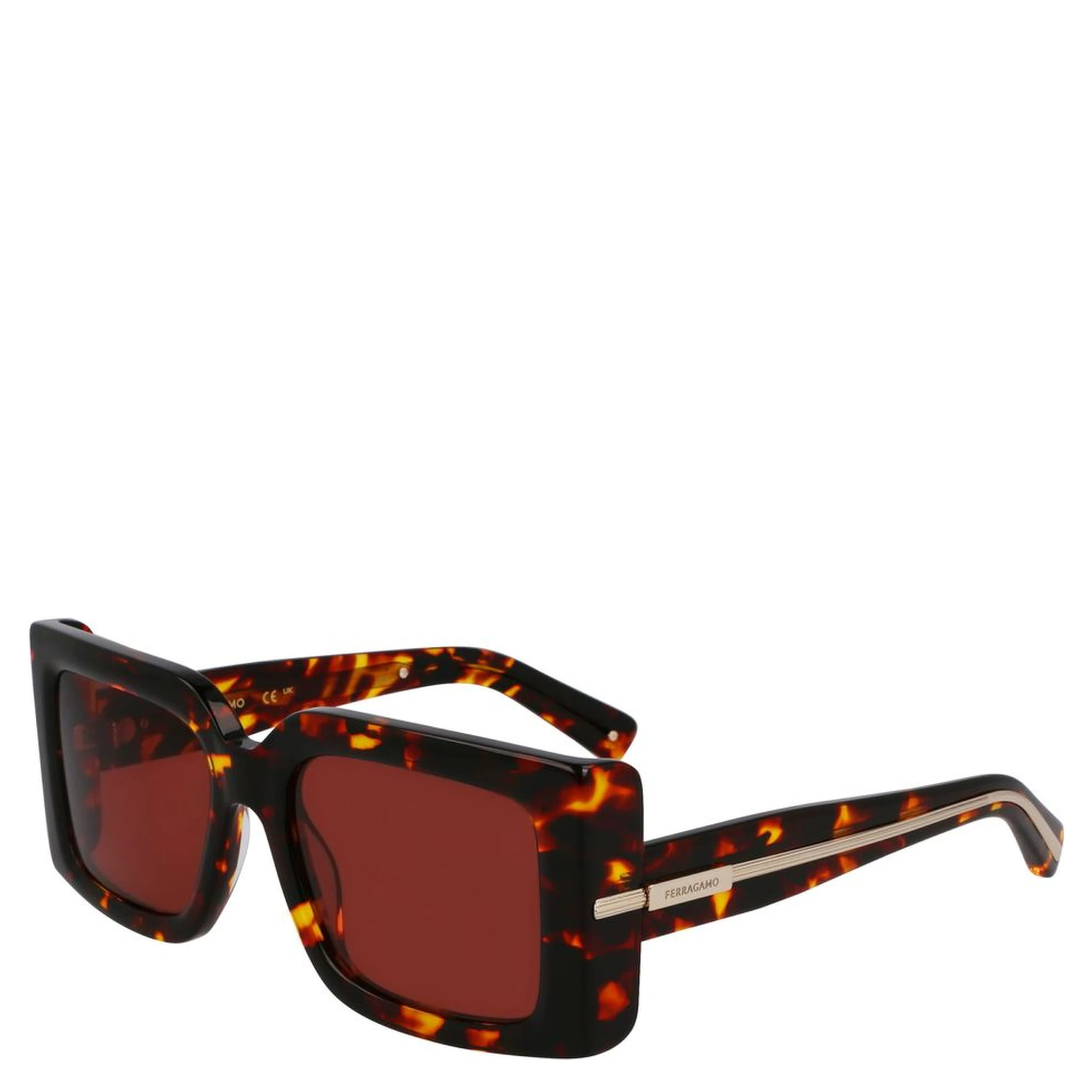 Brown Acetate Sunglasses