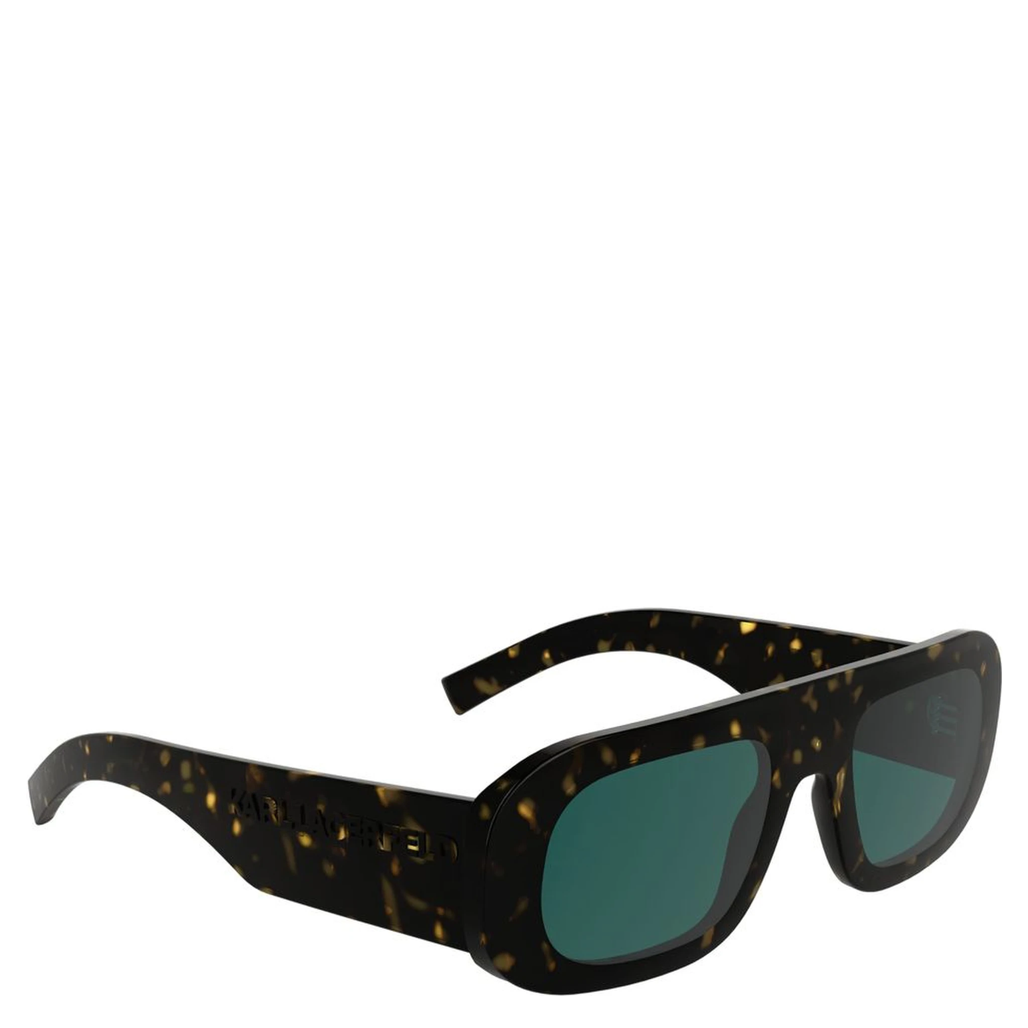 Brown Injected Sunglasses