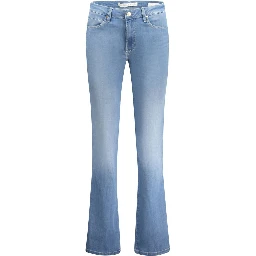 Azzurro Cotton Women's Jeans