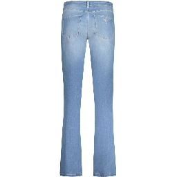 Azzurro Cotton Women's Jeans