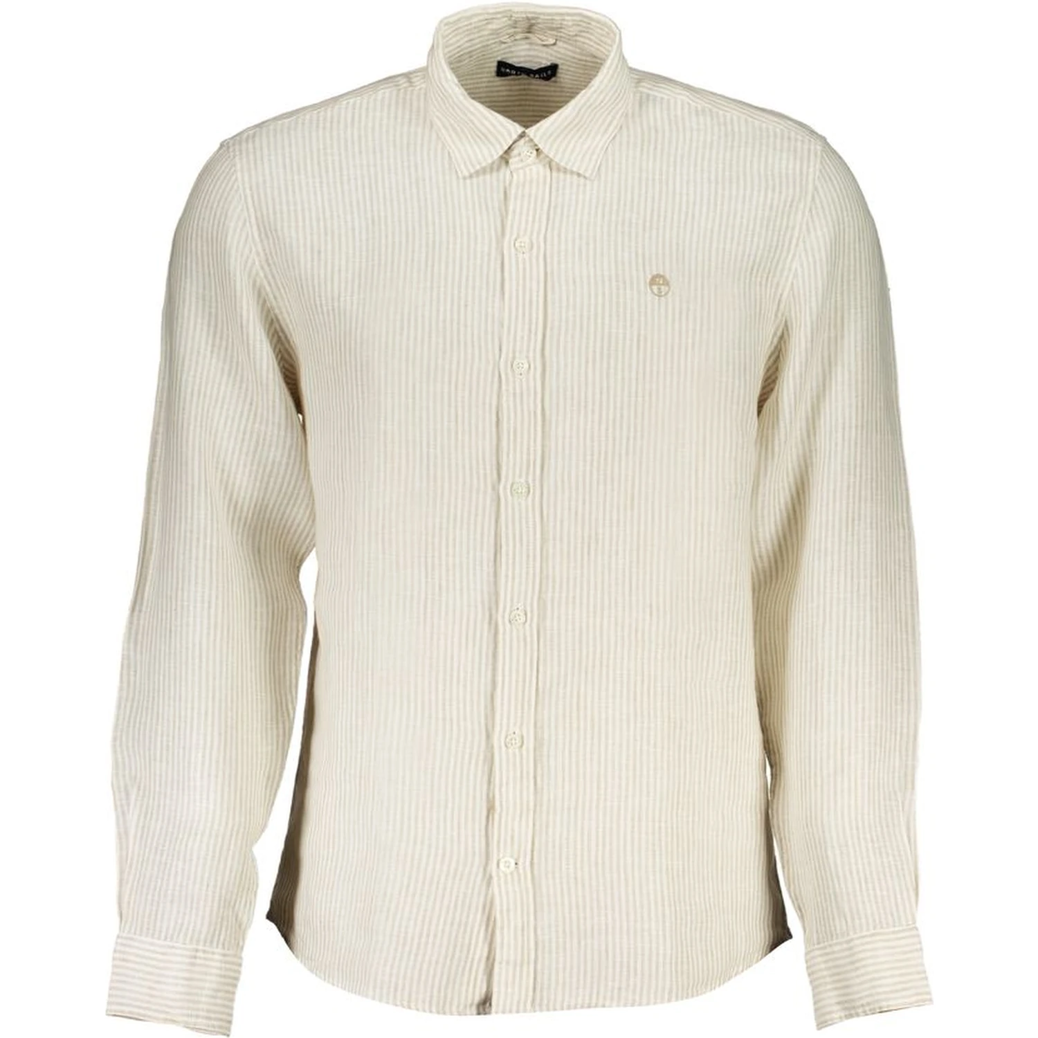 Beige Linen Men's Shirt